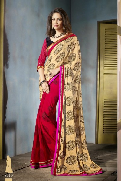 Blushing Festive Designer Saree 1