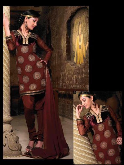 Express Delivery Unstitch Designer Shalwar 1