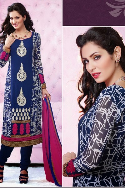 Express Delivery Unstitch Designer Shalwar 1