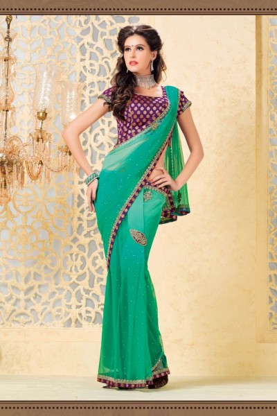 Fashions Sutra Party Wear Designer Saree 1