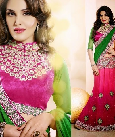 Luxury Charm Designer Lehenga Saree 1