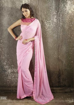 Pink Most Elegant Designer Saree