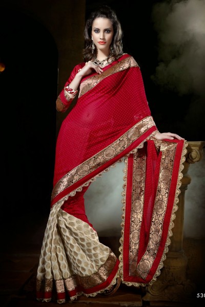 Pleasant Beauty Designer Saree 1