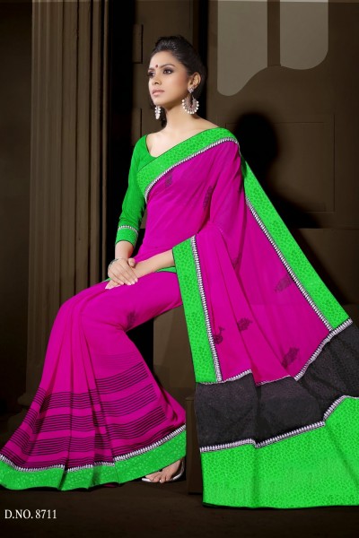 Pleasant Beauty Designer Saree 1