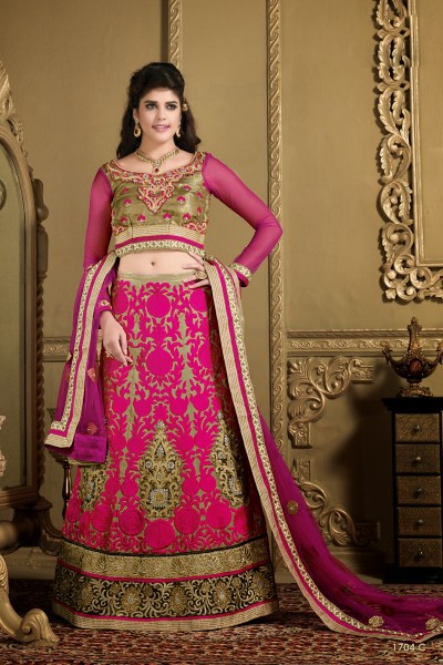 Precious Moment Designer Semi Stitch Lehenga 1