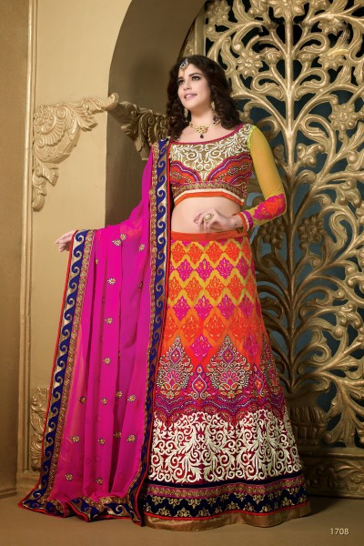 Precious Moment Designer Semi Stitch Lehenga 1