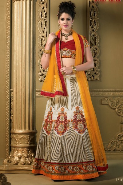 Precious Moment Designer Semi Stitch Lehenga 1