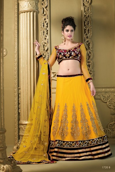 Precious Moment Designer Semi Stitch Lehenga 1