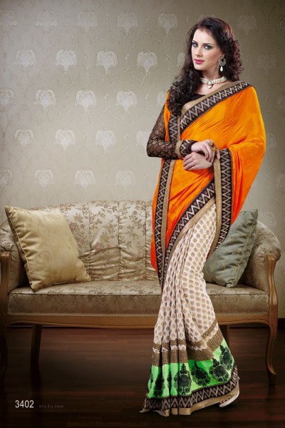 Stunning Beauty Designer Saree 1