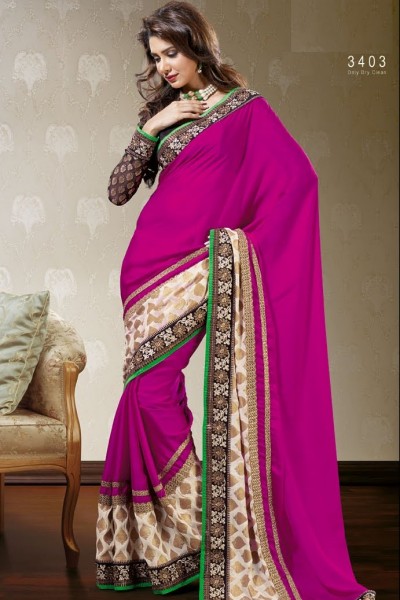 Stunning Beauty Designer Saree 1