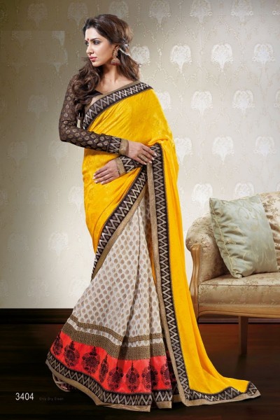 Stunning Beauty Designer Saree 1