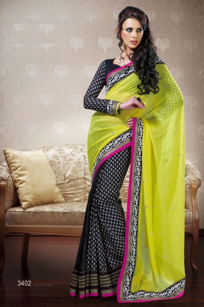 Stunning Beauty Designer Saree 1