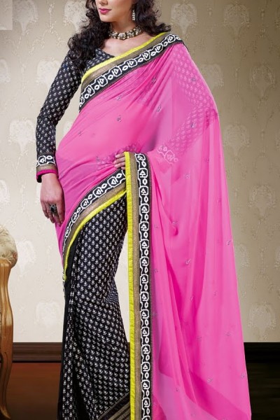 Stunning Beauty Designer Saree 1