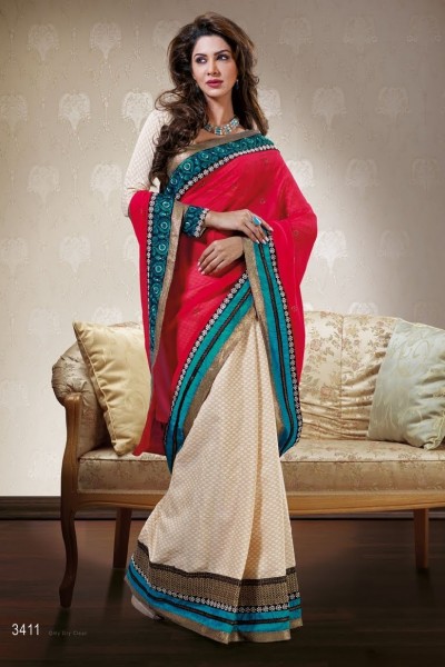 Stunning Beauty Designer Saree 1