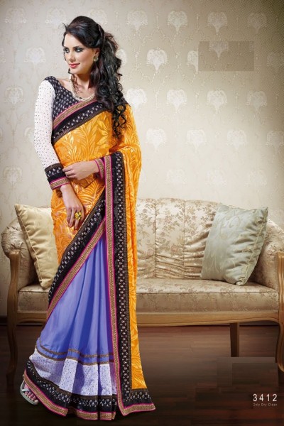 Stunning Beauty Designer Saree 1