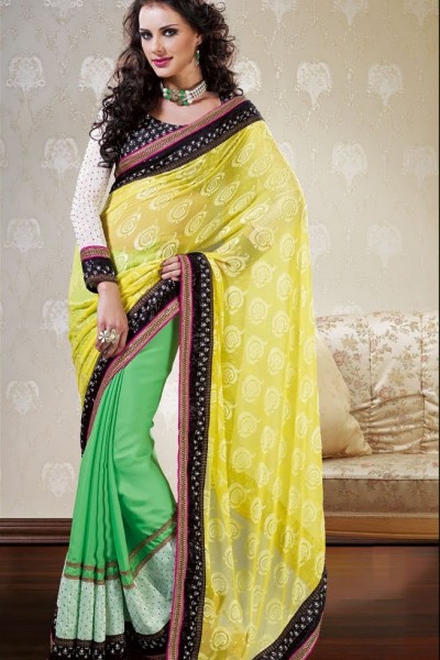 Stunning Beauty Designer Saree 1