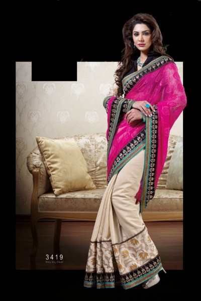 Stunning Beauty Designer Saree 1