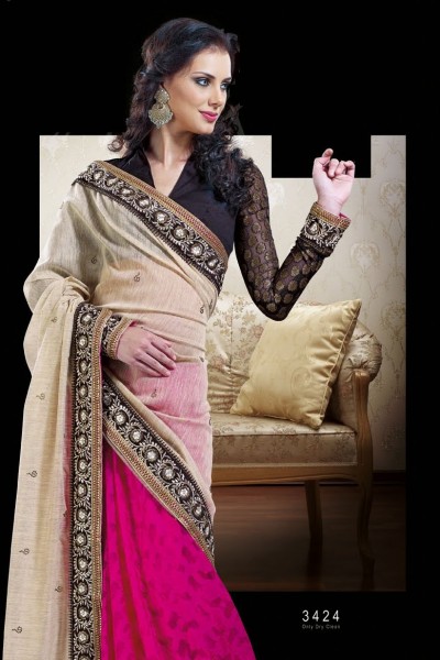 Stunning Beauty Designer Saree 1