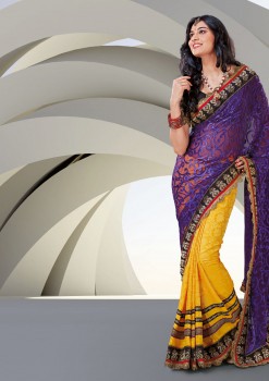 Sizzling Charm Designer Saree