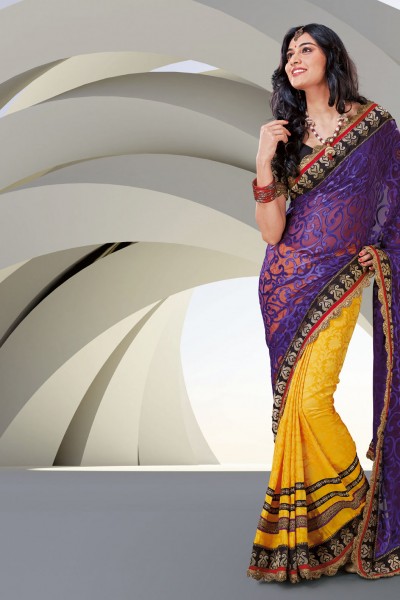 Sizzling Charm Designer Saree 1