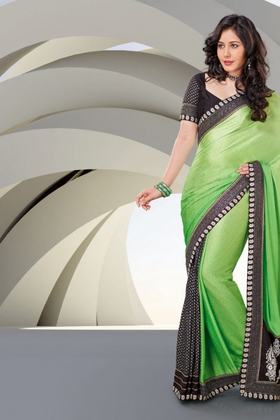 Sizzling Charm Designer Saree 1