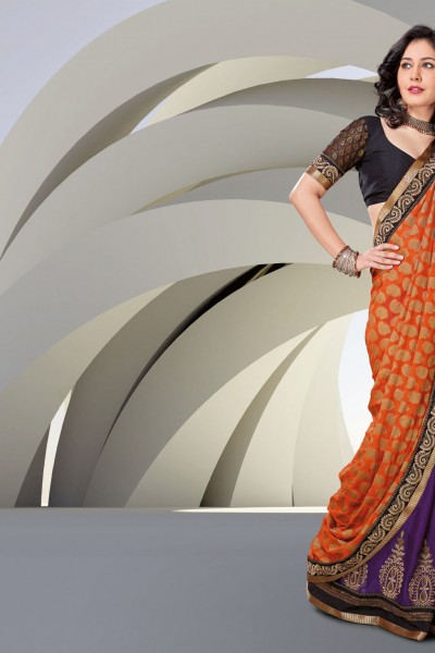 Sizzling Charm Designer Saree 1