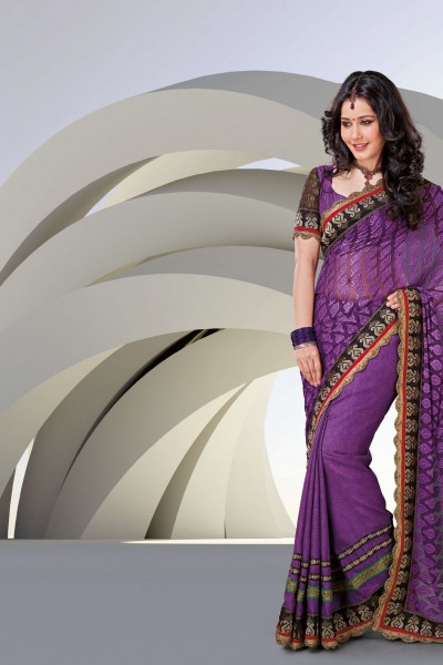 Sizzling Charm Designer Saree 1