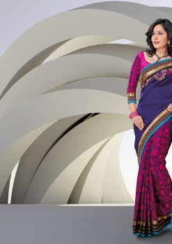 Sizzling Charm Designer Saree