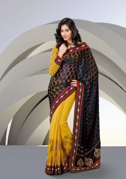 Sizzling Charm Designer Saree