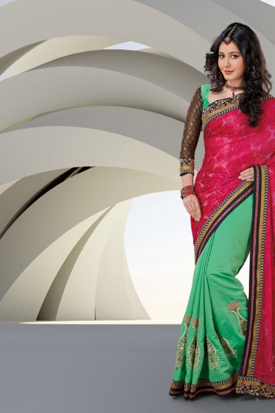 Sizzling Charm Designer Saree 1