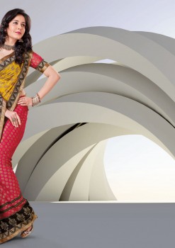 Sizzling Charm Designer Saree