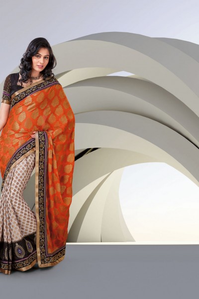 Sizzling Charm Designer Saree 1