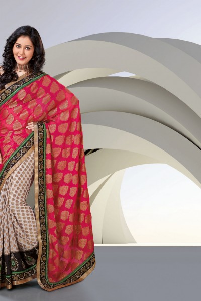 Sizzling Charm Designer Saree 1