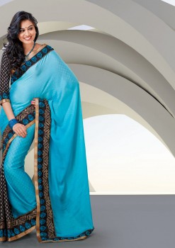 Sizzling Charm Designer Saree