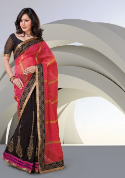 Sizzling Charm Designer Saree