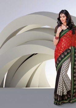 Sizzling Charm Designer Saree