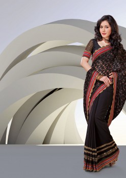 Sizzling Charm Designer Saree