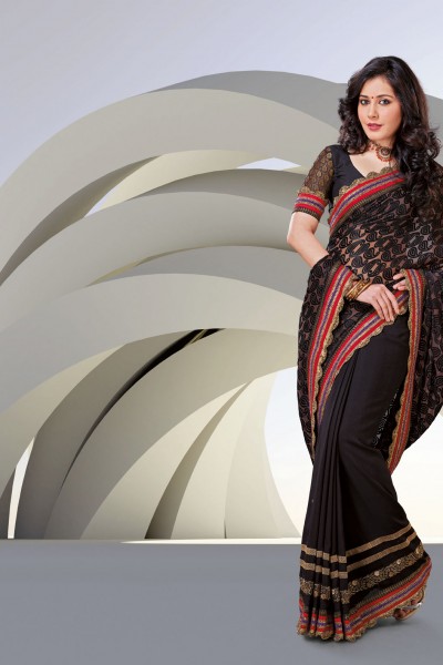 Sizzling Charm Designer Saree 1