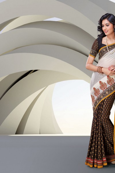 Sizzling Charm Designer Saree 1