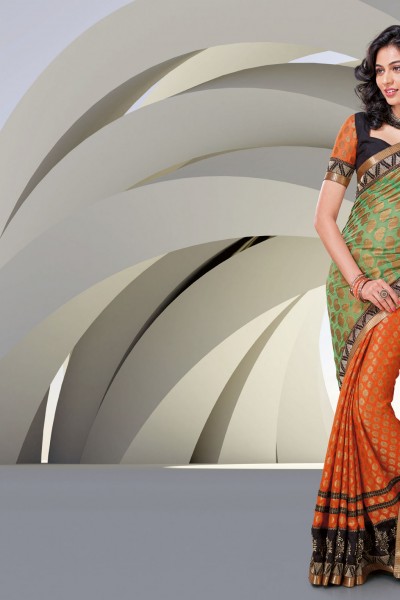 Sizzling Charm Designer Saree 1