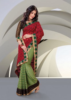 Sizzling Charm Designer Saree