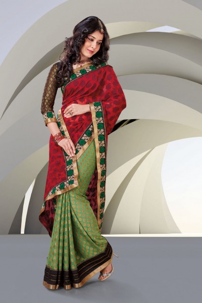 Sizzling Charm Designer Saree 1