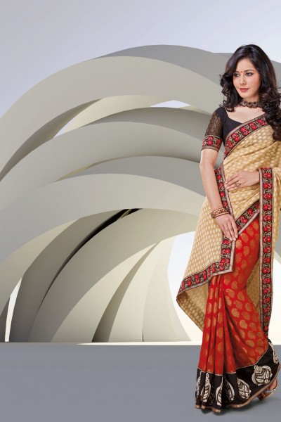 Sizzling Charm Designer Saree 1