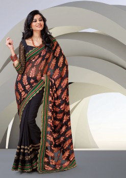 Sizzling Charm Designer Saree