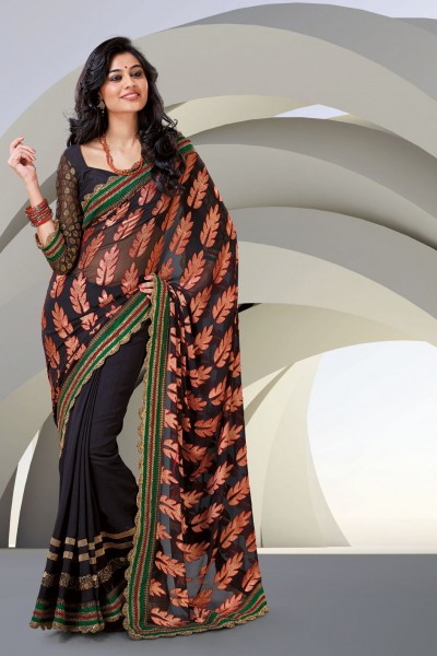 Sizzling Charm Designer Saree 1