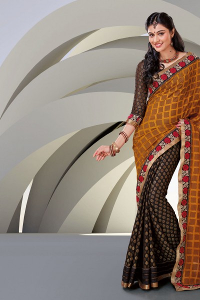 Sizzling Charm Designer Saree 1