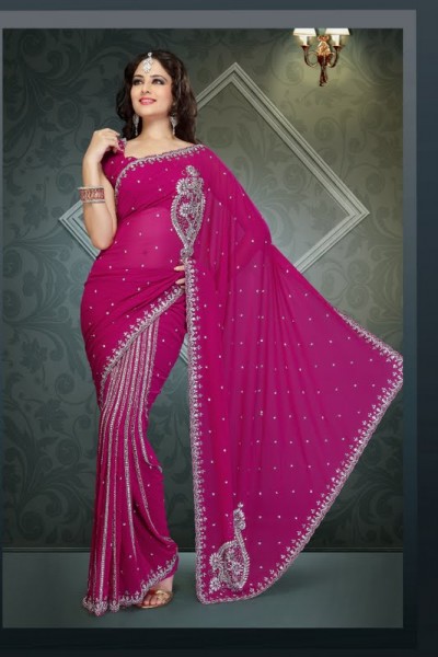 Traditional Attire Designer Saree 1