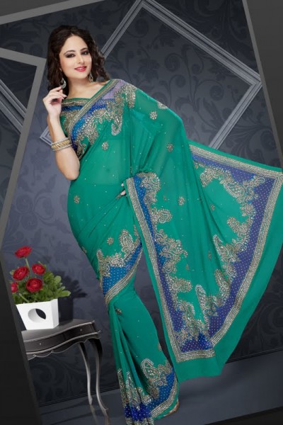 Traditional Attire Designer Saree 1