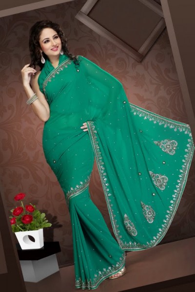 Traditional Attire Designer Saree 1