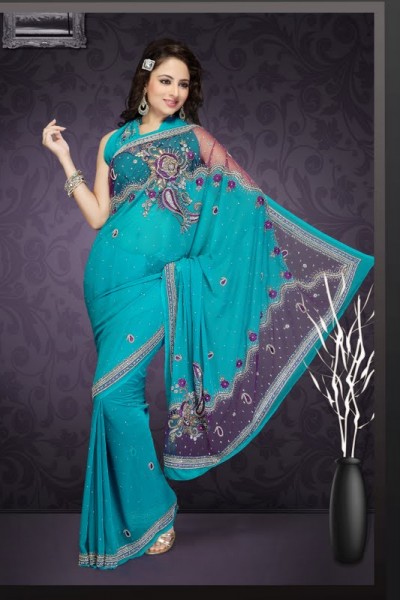 Traditional Attire Designer Saree 1